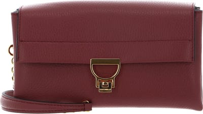 COCCINELLE Leren Schoudertas Arlettis Handbag Brandy Bruine