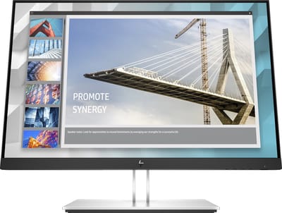 HP E-Series E24i G4 WUXGA Monitor computer monitor 61 cm (24") 1920 x 1200 Pixels Zwart
