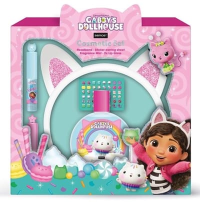 Sence - Gabby's Dollhouse Cat Tastic giftset 5 delig cosmetica set met haarband