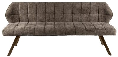 AnLi Style Eetkamerbank Raster taupe bruin