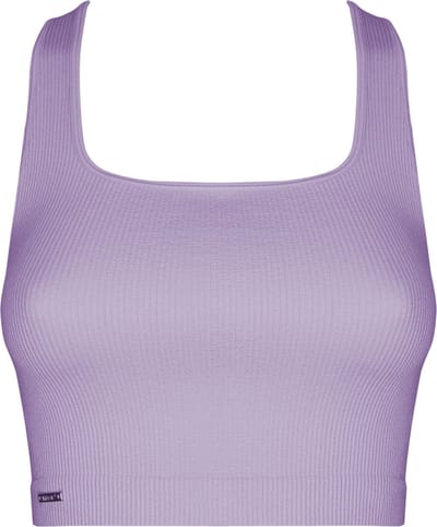 MAGIC Bodyfashion Lounge Crop Tanktop Lavender Vrouwen - Maat L