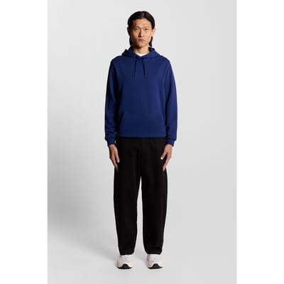 Lyle & Scott Superfine Pullover Hoodie Blueprint Taglia: XS | Felpe con cappuccio Outlet | Uomo | Blu
