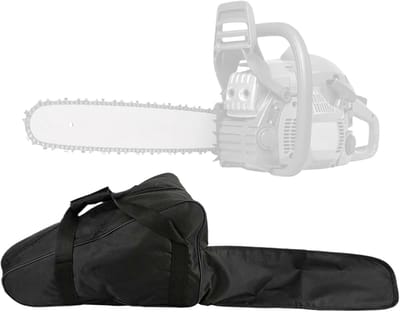 Kettingzaag Tas - Opbergtas Zaag - Veilig Transport - Waterafstotend Oxford - Tot 20 Inch - Zwart