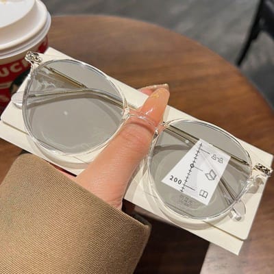 Polarized UV Protection Lightweight Comfortable Durable High Quality High End Stylish Round Shaped Female Male 3.5 brown