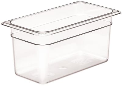 Camwear Gastronormbak helder transparant 1/3 x 150 mm polycarbonaat - Per stuk