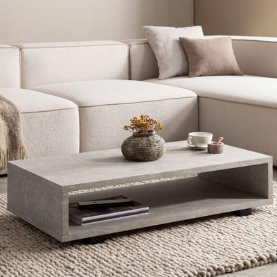 Sky Style Aven Steen Beige Salontafel Rechthoek