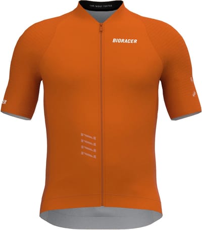 BIORACER Icon - Fietsshirt Zomer - Heren - Rusty Ochre - Korte Mouw - Ademend & Aerodynamisch - Maat M