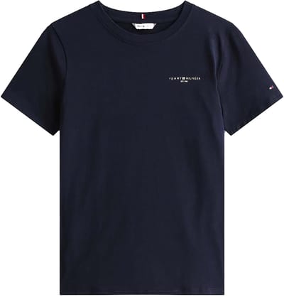 T-Shirt Tommy Hilfiger 1985 Reg Mini Corp Logo C-Nk Ss - Fashion Wear - Vrouwen