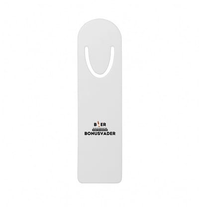 Hacebo® - bier, nu ik je aandacht heb je bent een geweldige bonusvader metalen boekenlegger - de beste bonusvader - vader cadeautjes - vaderdag - verjaardagscadeau - verjaardag - cadeau Bladwijzer boekenleggers - 12.7 cm x 3.2cm