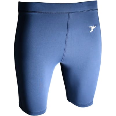 Precision Training Korte Thermobroek Heren Polyester Navy Mt Xs
