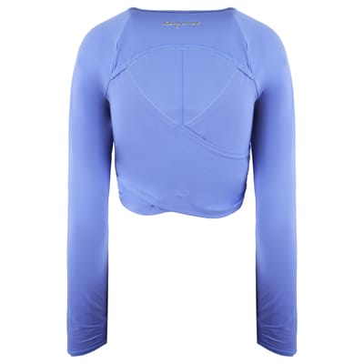 Gymshark Whitney Simmons Womens Blauwe Gewatteerde Top