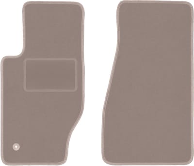 Beige voormatten voor: Jeep Grand Cherokee III WK off-road (2005-2010)