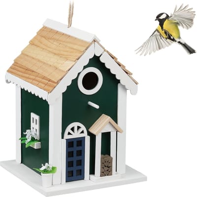 Vogelhuisje - hout - decoratie