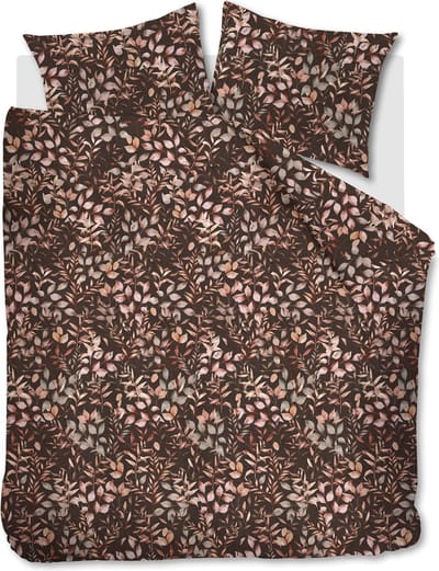 Riviera Maison Faded Fall dekbedovertrek - Tweepersoons - 200x200/220 - Bruin