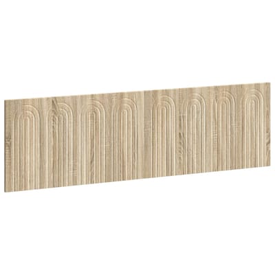 vidaXL - Wandgemonteerd - Hoofdbord - ALKMAAR - Sonoma - Eiken - Bewerkt - hout