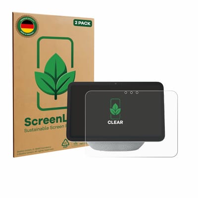 2 Stuks Screenprotector voor Amazon Echo Show 8 2025 (4. Gen.) - Hoogwaardige Beschermfolie transparant