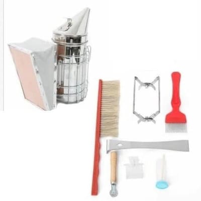 Imkergereedschap Set - Bijenhouderij Benodigdheden - Bijen Beheer - Complete 7-delige Set - 7 Stuks - Niet Gespecificeerd
