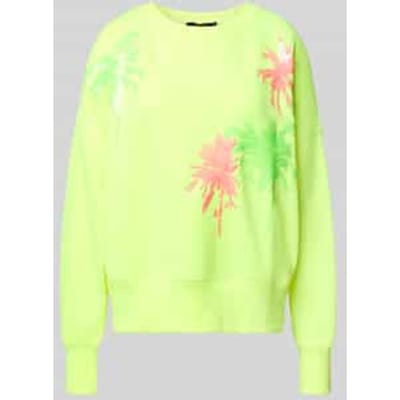 Relaxed fit sweatshirt met ronde hals