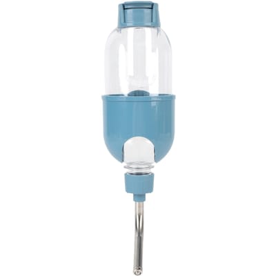Hangende Hond Waterfles Plastic Grote Capaciteit Dubbel Balletje Ontwerp Kooi Bench Hangende Waterdispenser voor Puppy Kat