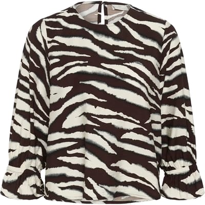 Damesblouse met lange mouwen KAFFE Viky