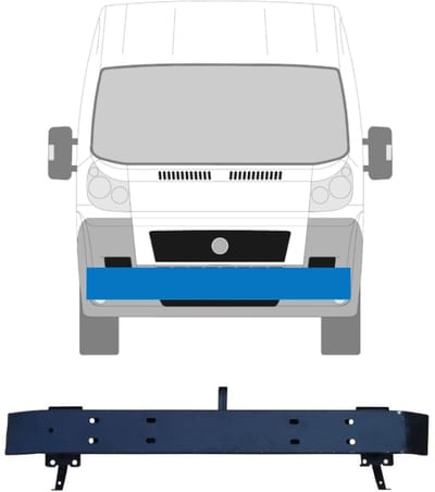 Versterking voorbumper / balk voor Peugeot Boxer 2006-2014