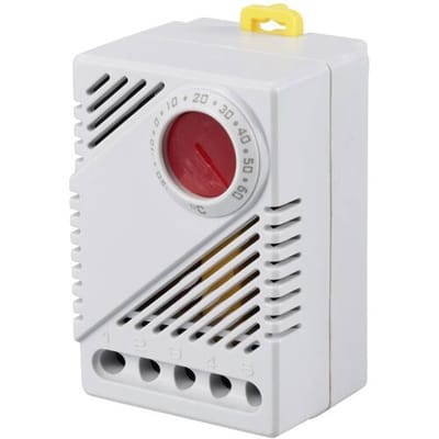 TRU COMPONENTS Thermostaat voor schakelkast TC-NTL76-M01 (l x b x h) 64.5 x 42.5 x 38 mm 1 stuk(s)
