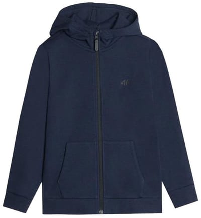 4F Jongensvest met Rits Marineblauw - Maat 122 | Stijlvol, Comfortabel & Duurzaam