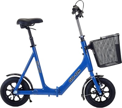 Go-On - loopfiets voor volwassenen - blauw- luxe model