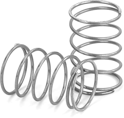 Drukveren Roestvrij Staal - Compressieveren Set - Apparaten Reparatie - Hoge Elasticiteit - 20mm Lengte 13mm Diameter - Zilverkleurig