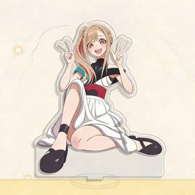 Anime Kosmische Prinses Kaguya Runami Yachiyo Sakayori Iroha Kaguya Cosplay Staande Plaat Acryl Figuur Stand Accessoires Prop gray