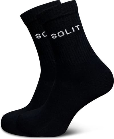 Beste hoge sokken - Sport sokken - 2 paar - 78% katoenen sokken - Maat 35-38 - voor Dames en Heren - Naadloze sokken - crew sokken