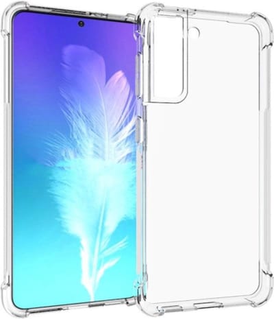 Hoesje Geschikt voor Samsung Galaxy S21 FE Anti Shock silicone back cover/Transparant hoesje