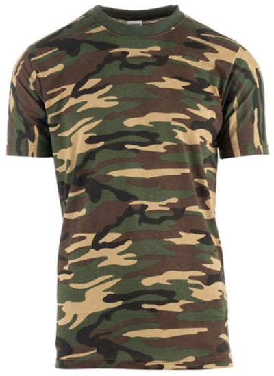 Fostex Garments - T-shirt Fostee camo (kleur: Woodland / maat: XL)