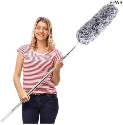 RFWR® Uitschuifbare stofdoek voor hoge plafonds - microvezel en wasbaar