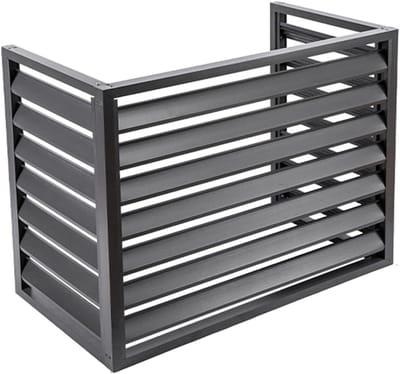 Privacy Panel - Buiten Scherm - Tuin Aankleden - Roestvrij Aluminium - 100x70x50cm - Grijs