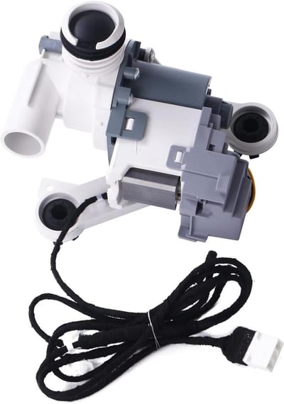 Wasmachine Afvoerpompen - Waterpomp Wasmachine - Wasmachine Onderhoud - Ruimtebesparend Ontwerp - 6.5 inch - Zwart