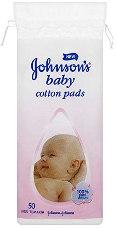 Katoenen Wattenschijfjes voor Baby en Make-up Verwijdering - 50 Stuks