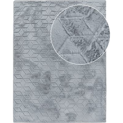 Vachtkleed Arnia grijs  60x100 cm