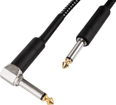 CASCHA HH 2090 audio kabel 6 m 6.35mm Zwart