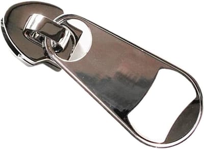 Magnetische Flesopener in Zipper Vorm voor Bier en Frisdrank - Ideaal voor Thuis, Keuken en Bar, Perfect Cadeau voor Mannen en Vrouwen