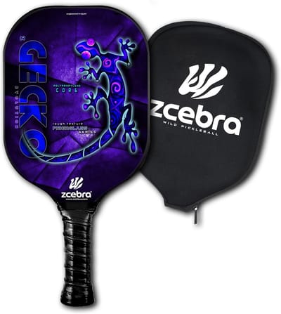 Lichte Glasvezel Pickleball Rackets met Polypropyleen Kern en Ruwe Textuur