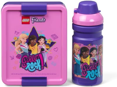 LEGO - Lunchset Friends - Polypropyleen - Paars