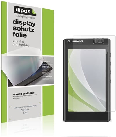 dipos – 4x Matte Beschermfolie geschikt voor Surfans F35 | Krasbestendige & antireflecterende Screenprotector Ultra-Thin