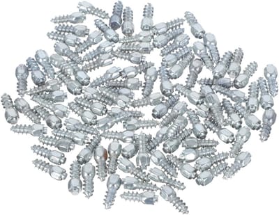 Set van 100 bandenspikes voor winterbanden - Anti-slip oplossing voor sneeuw en ijs, ideaal voor autobanden en fietsen
