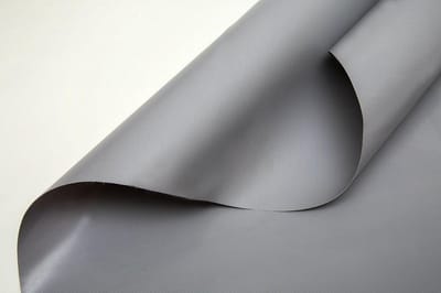Afdekzeil PVC - Beschermzeil Dekzeil - Goederen Vervoer Beschermen - Extra Zwaar Scheurvast - 6m x 4m - Grijs