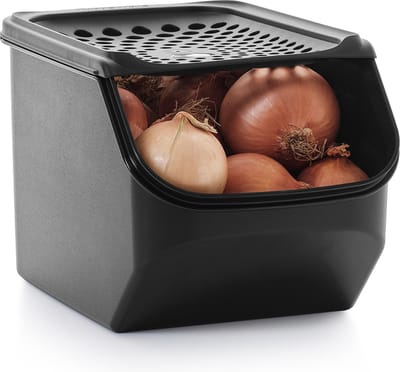 Tupperware OnionSmart 3L - Uiendoos - Voedselcontainer voor Ajuin - BPA-vrije - Bewaarcontainer - Opslagemmer - Ruimtebesparende Opslagcontainer - Voedselopslag