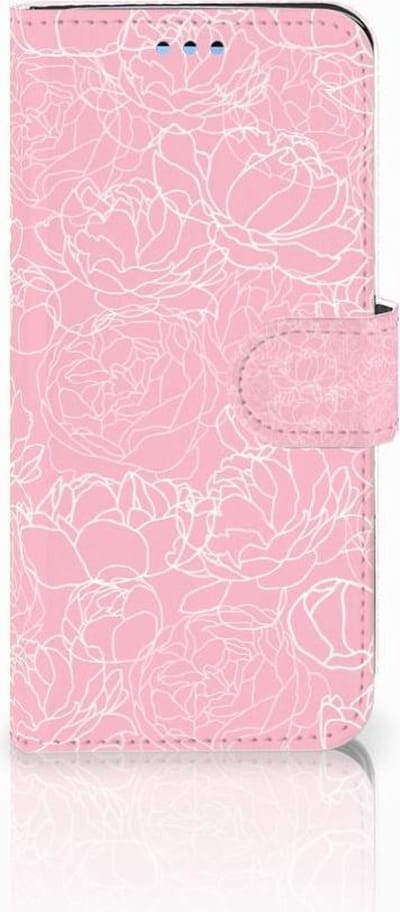 Samsung Galaxy S9 Hoesje White Flowers
