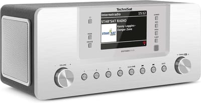 Stereo Internetradio met DAB+, FM, WLAN en Bluetooth - 4-inch Kleurendisplay, USB, AUX en Afstandsbediening