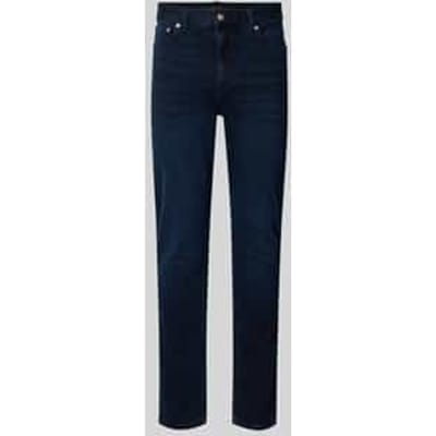 Slim fit jeans van katoenmix