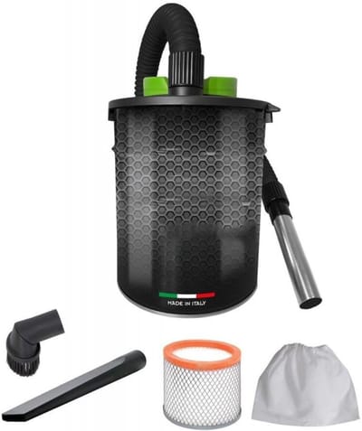 DVDSS® As stofzuiger- Stofzuiger voor de kachel - pallet stofzuiger - 10 L - 800 W - Zwart